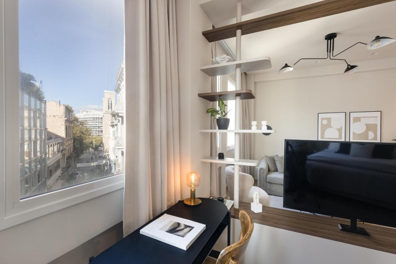 Luxury Apartments In Plaka By Upstreet Ateny Zewnętrze zdjęcie